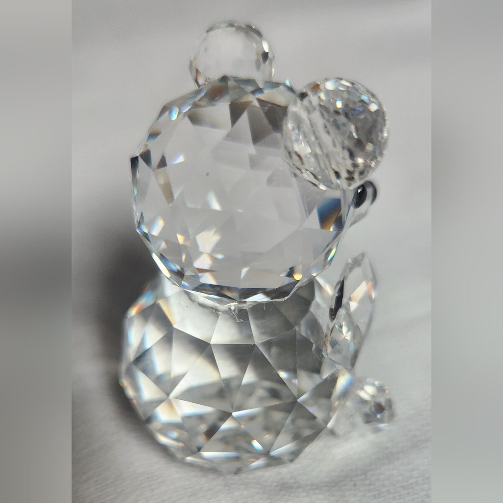 Swarovski Crystal Bear with Black Accents - Picture 11 of 14